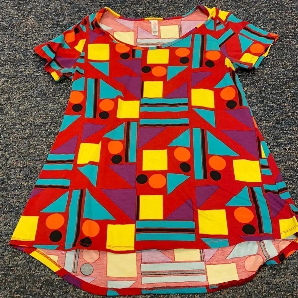 Lularoe Colorblock Top sz. M
